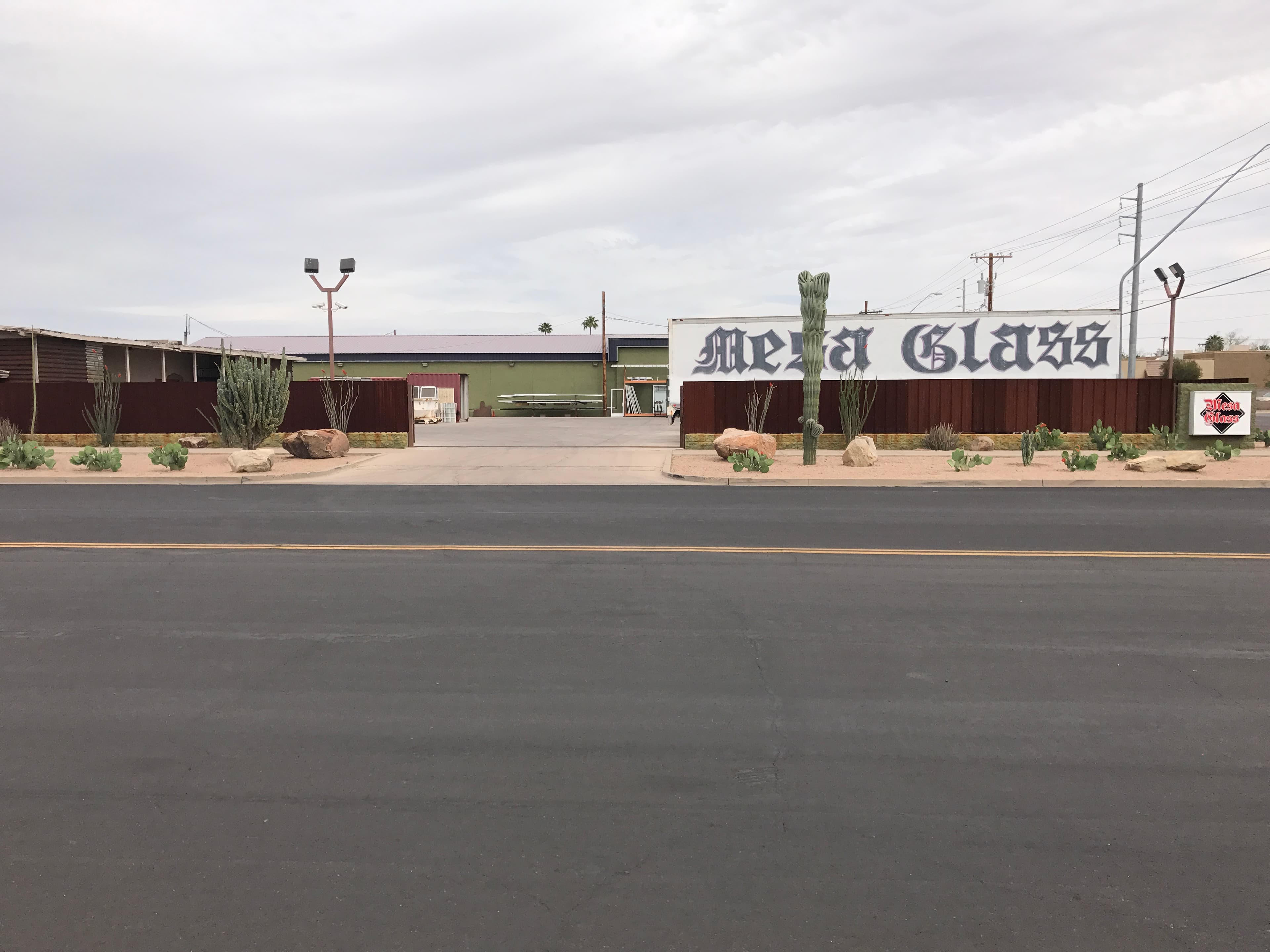 Mesa Glass Commercial Facility Entrance